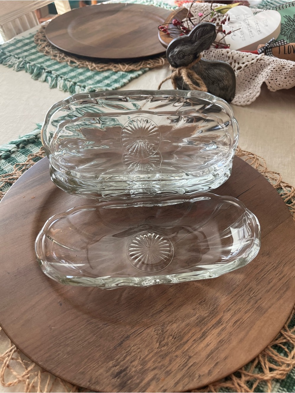 Set of 4 Banana Split Dishes